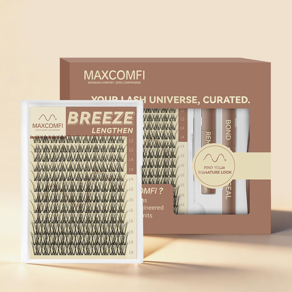MAXCOMFI Breeze | ZEROFEEL™ Wispy Invisible Cluster Ultra Length Kit