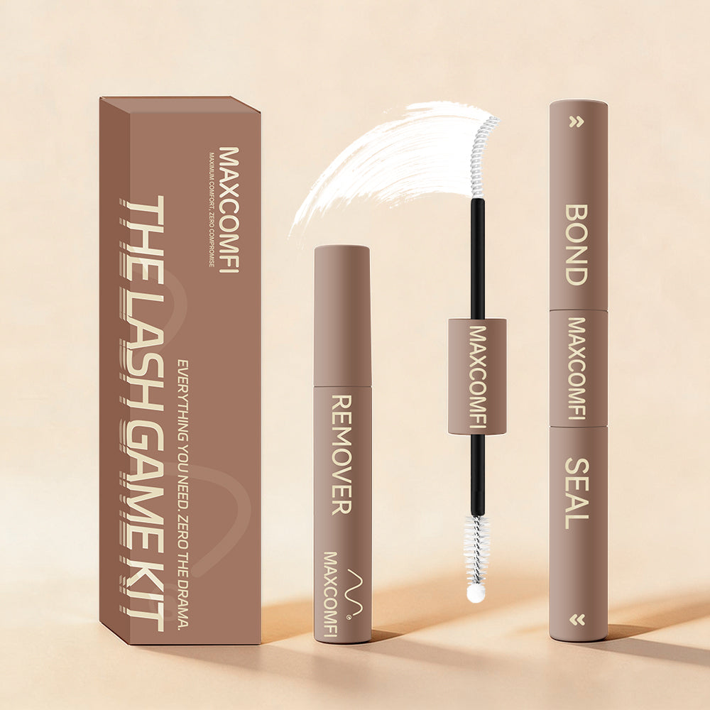 MAXCOMFI Lock & Release 3-in-1 Lash Duo (Clear)