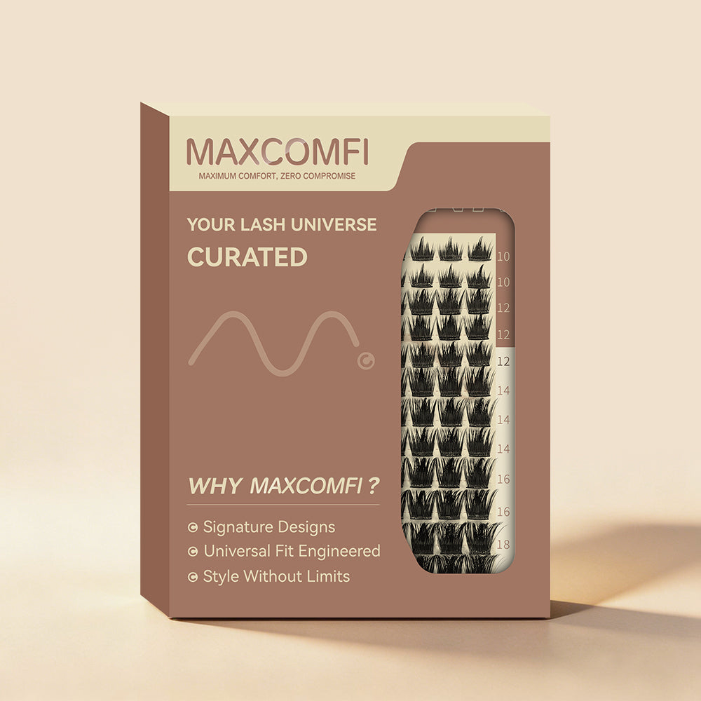MAXCOMFI Blink | SCULPTLASH™ Winged Volume Cluster Lash Only
