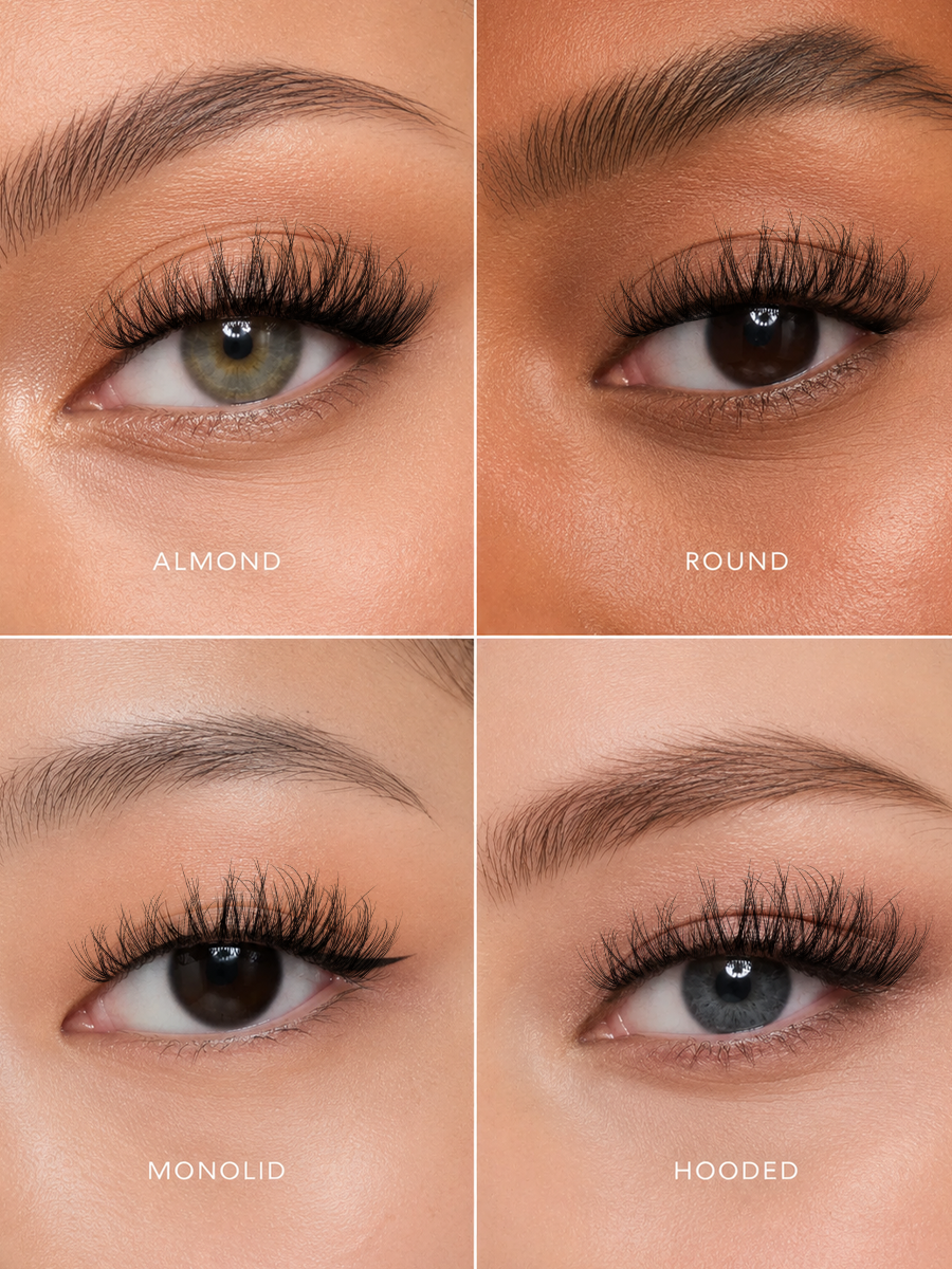 MAXCOMFI Vigor Deep Black Volume Wispy Lash Cluster Kit