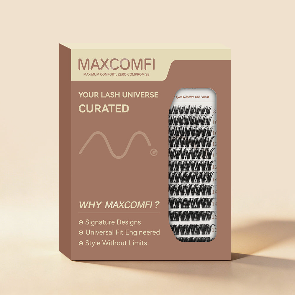 MAXCOMFI Aurora | DOLLEYE™ Full Glam Cluster Lash Only
