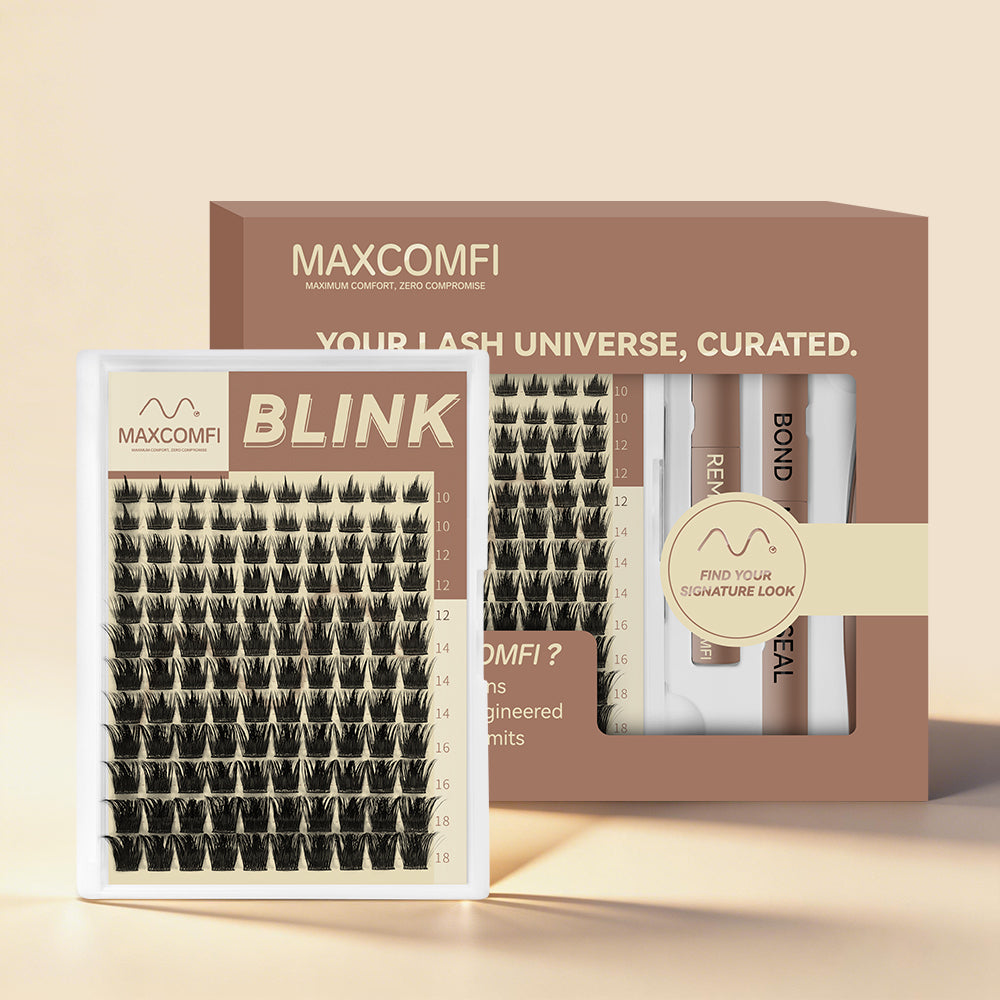 MAXCOMFI Blink | SCULPTLASH™ Winged Volume Cluster Lash Kit