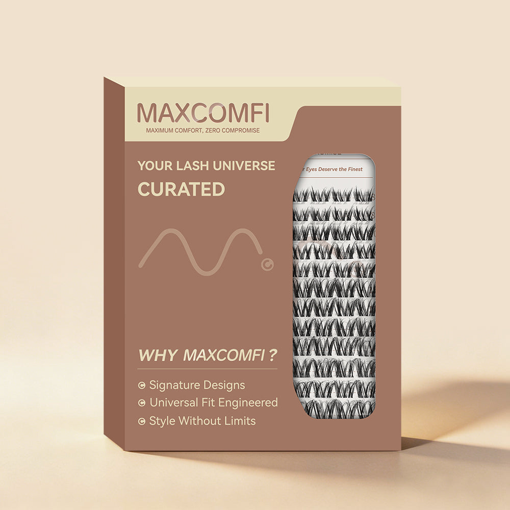 MAXCOMFI Iris | SCULPTLASH™ Winged Glam Cluster Lash Only