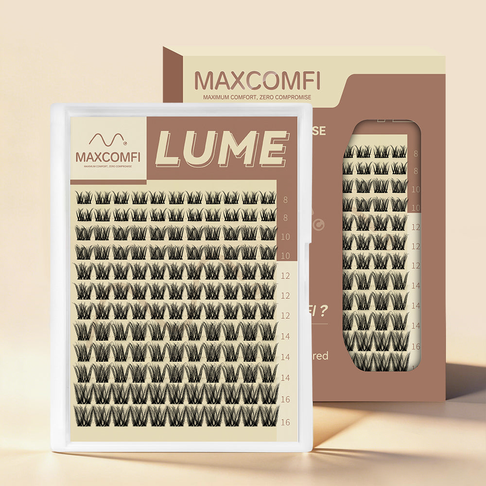 MAXCOMFI Lume Thick Anime Spiky Lash Cluster