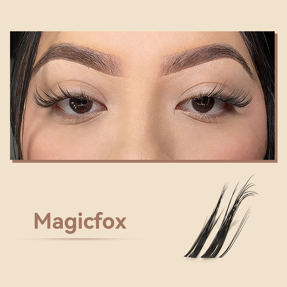 MAXCOMFI MagicFox | SCULPTLASH™ Fox Eye Cluster Lash Kit