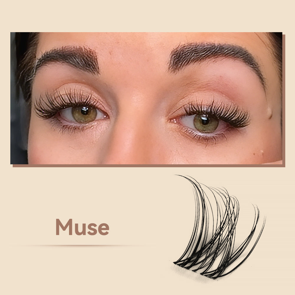 MAXCOMFI Muse | ZEROFEEL™ Featherlight Volume Cluster Lash Only