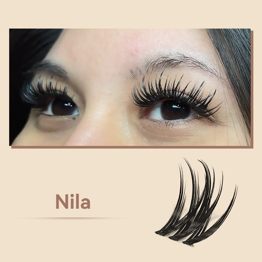 MAXCOMFI Nila | DOLLEYE™ 3D Drama Cluster Lash Only