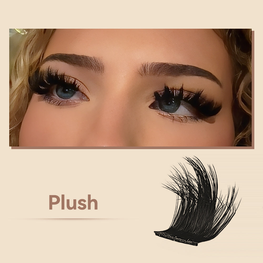 MAXCOMFI Plush | DOLLEYE™ Fluffy Volume Cluster Lash Kit