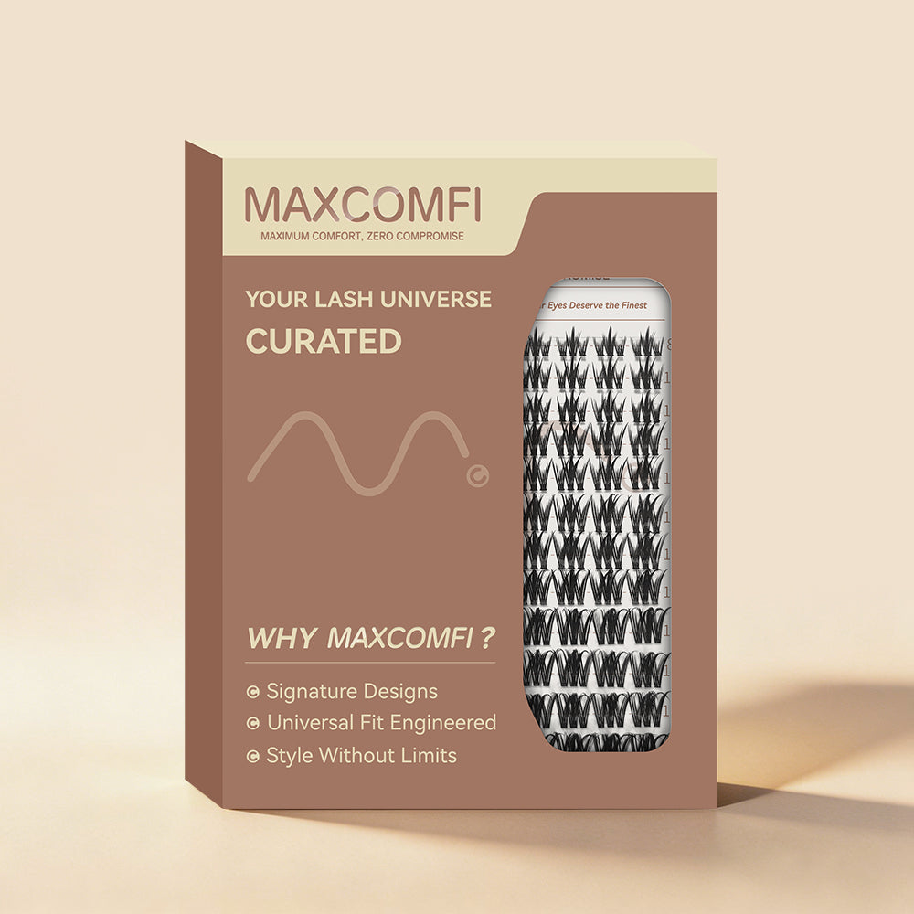 MAXCOMFI Nila | DOLLEYE™ 3D Drama Cluster Lash Only