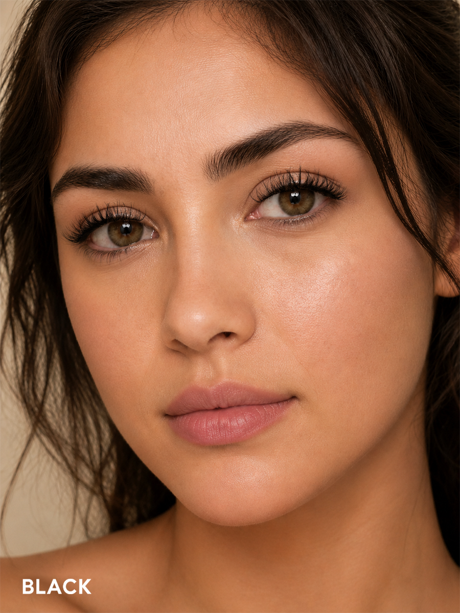 Maxcomfi Breeze Natural Kit &amp; Dark Brown Cluster Lash Bundle